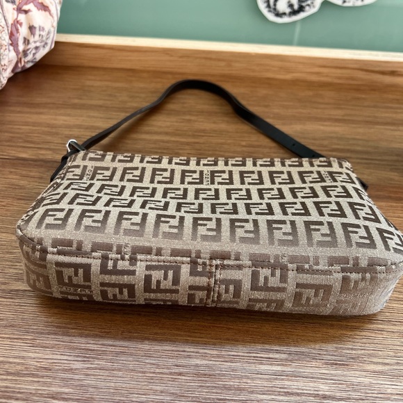 Fendi Pochette Zucca Brown / Chocolate - Picture 3 of 8